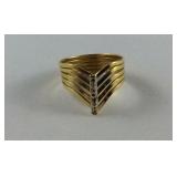 Gold Plated Ring Size 7.5