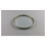 Sterling Silver Bangle Bracelet Marked MEXICO
