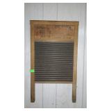 Washboard, located in down stairs laundry room,