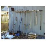 Large group lot, includes long handled tools,