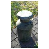 Milk can 10 gallon, embossed C F Dairy Wash. D.C.