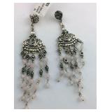 Pair of Sterling earrings