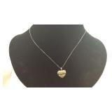 Sterling "mom" necklace