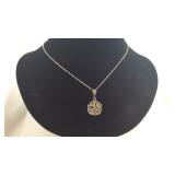 Sterling #1 grandma necklace