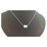 Sterling necklace and earrings