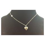 Sterling juicy contour necklace