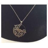 Sterling Harley Davidson pendant