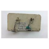 Sterling earrings missing a rabbit