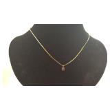 14k gold necklace