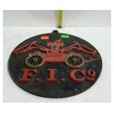 Cast iron Firefighter