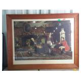 Print, Colonial scene "Slight of Hand" by William