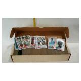 Baseball cards, box of