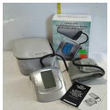 Blood pressure monitor arm cuff by Sharper Image