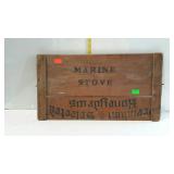 Wall hanging - made from shipping crate parts