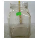 Dazey Churn No. 40 glass jar only