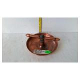 Copper pipe ashtray and cleaner outfit