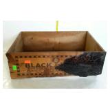 Advertisement crate - Black & White blended Scotch