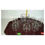 Dietz lantern globes, clear glass - one large, and