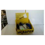 Advertising ice scraper counter display box, "The