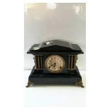 Seth Thomas Mantle Clock, key included no glass