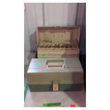 Two fishing tackle boxes by Plano