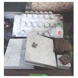 Primitive wood decor pieces