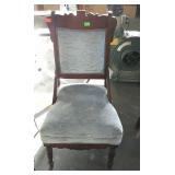 Victorian Parlor Chair, hip seating chair with