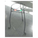 Plantstand, iron piece with trip leg set holds