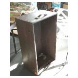 Trunk base box wooden box originally from old