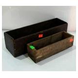 Two decor boxes, one Swift