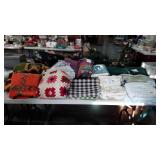 Bedding, includes throw blanket, bed sheets,