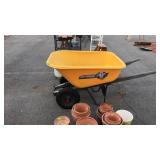 True temper big 8 cubic feet wheelbarrow