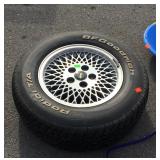 BF Goodrich radial tire with jeep wheel