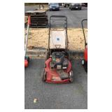 Toro 22 inch front drive push mower with bagger,