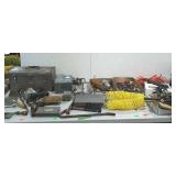 Tools, tool box, battery charger,