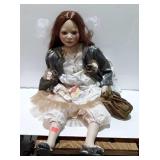 41 inch designer doll, by Christine Orange "amy"