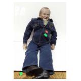 Porcaling George Bush doll, 32 inches long