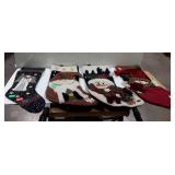 Christmas stockings, there is four of them