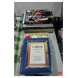 Books - art, music, travel, flora, etc