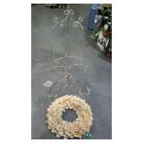 Floor easel (27" x 37") with matching wall coat