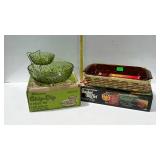 Anchor Hocking kitchenware- amber baking dish with