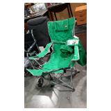 Footrest armchair bag chair with bag and built in