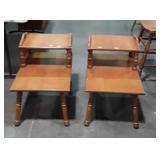 End stands, 28 by 18, by 25