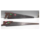 Two hand saws