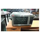 Microwave, made by magic chef is stainless steel