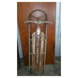 Trailbreaker runner sled. Has rust. 52" overall