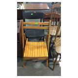 Two folding chairs