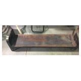 Wooden shoe rack 45x12