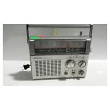 Soundesign AM/FM/Air/PB/TV1/TV2 radio, model no.
