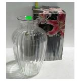 Studio Nova 12-1/4" optic vase "Savoy" with box